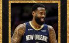 NBA官方：新奥尔良鹈鹕中锋德安德烈-乔丹荣膺年度最佳队友奖